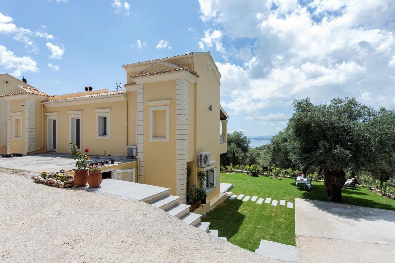 Terra Rossa By Konnect, Views To Ionian Sea Villa Spartylas Exterior photo