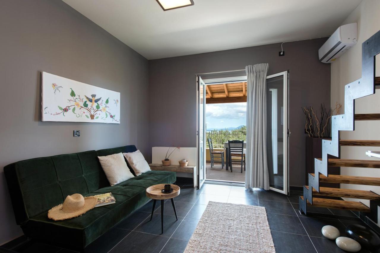 Terra Rossa By Konnect, Views To Ionian Sea Villa Spartylas Exterior photo